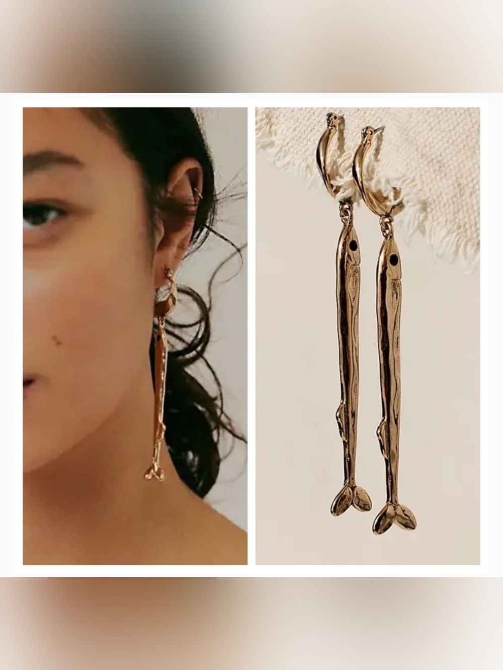 Free People- Earrings. - Picture 2 of 5